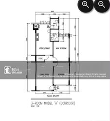 Blk 424 SUN PLAZA GARDENS (Tampines), HDB 3 Rooms #576741131